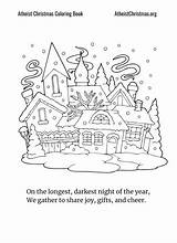 Home  Atheist Christmas Coloring Book sketch template