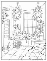 20 Cozy Coloring Pages Free PDF Printables sketch template