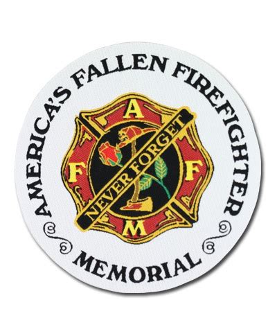 America's Fallen Firefighter Memorial Patch - Fallen Fire Fighter Memorial