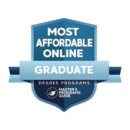 10 Most Affordable Online Graduate Schools - Master's Programs Guide