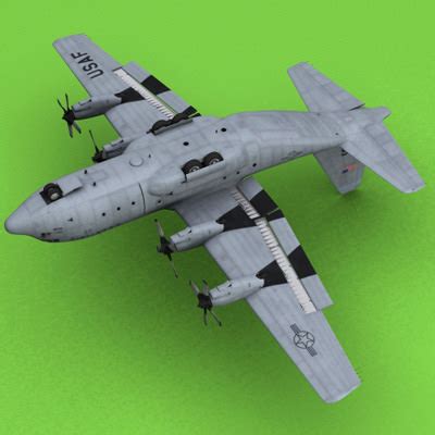 C-130 USAF 3D model | CGTrader
