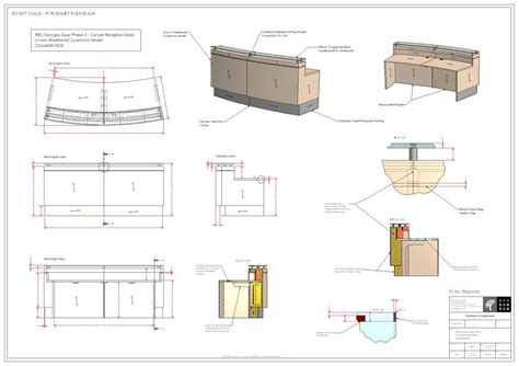 Reception Counter Detail Drawings