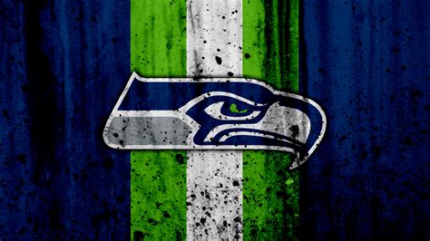 Seattle Seahawks Logo In Green White Background 4K HD Seattle Seahawks Wallpapers | HD ...