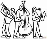 Jazz Band Coloring Page  Free Printable Coloring Pages sketch template