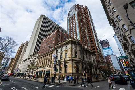 Buildings in Center City Philadelphia, Pennsylvania during Spring ...