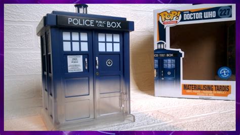 Dr Who Funko Pop: Materialising Tardis (Underground Toys Exclusive ...