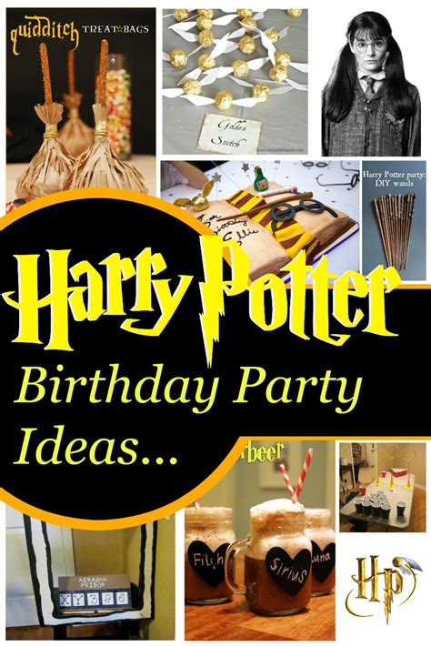 Inspirational Harry Potter Birthday Party Ideas