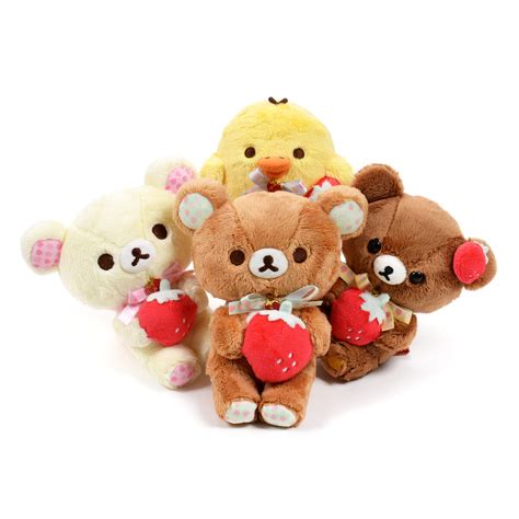 Rilakkuma Strawberry Party! Plush Collection - Tokyo Otaku Mode (TOM)