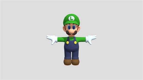 Luigi (Super Mario Bros. Wonder) - Download Free 3D model by bigbabyjake [1c4b111] - Sketchfab