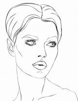 Makeup Artist Coloring Pages  Saubhaya sketch template