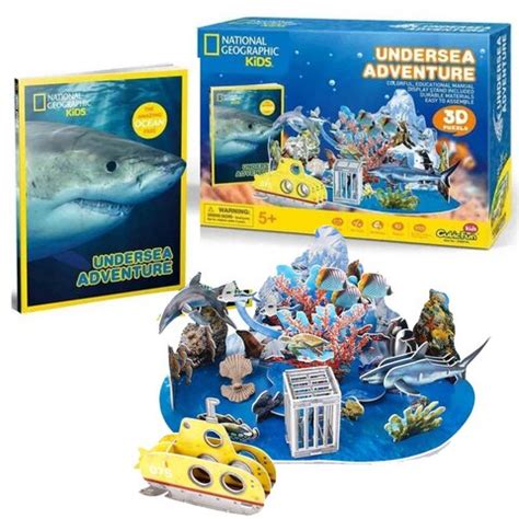 3D Puzzle National Geographic Kids: Undersea Adventure | TANGS Singapore