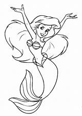 Ariel Coloring Pages  Best For Kids sketch template