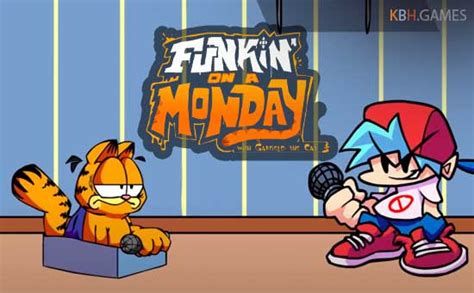 Funkin On a Monday - vs Garfield Mod Online - Game on KBH