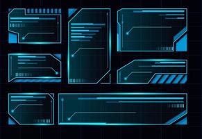 Futuristic Hud Vector Art, Icons, and Graphics for Free Download