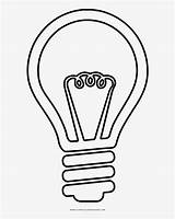 Light Bulb Coloring Page sketch template