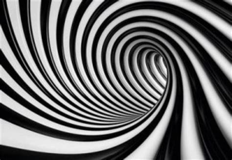 Framed Print - Black and White Spiral Hole (Poster Picture Optical Illusion Art) | Optical ...