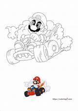 Mario kart coloring Pages 2 Free Sheets 2021 – Artofit sketch template