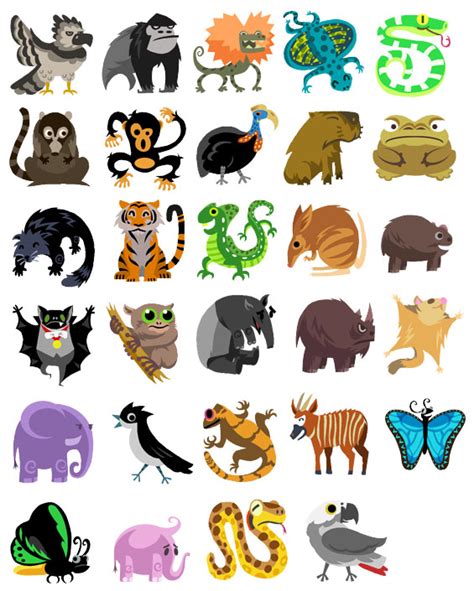 Rainforest animals clipart 20 free Cliparts | Download images on ...