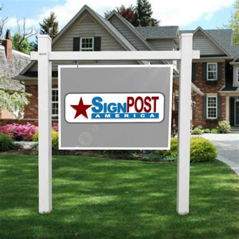 Custom Real Estate Sign Posts & Yard - SignPOST America