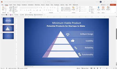 Free MVP PowerPoint Template & Presentation Slides