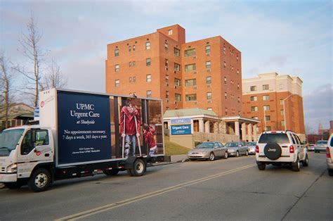 UPMC - Shadyside Urgent Care Opening - Guerrilla Mobile Billboards