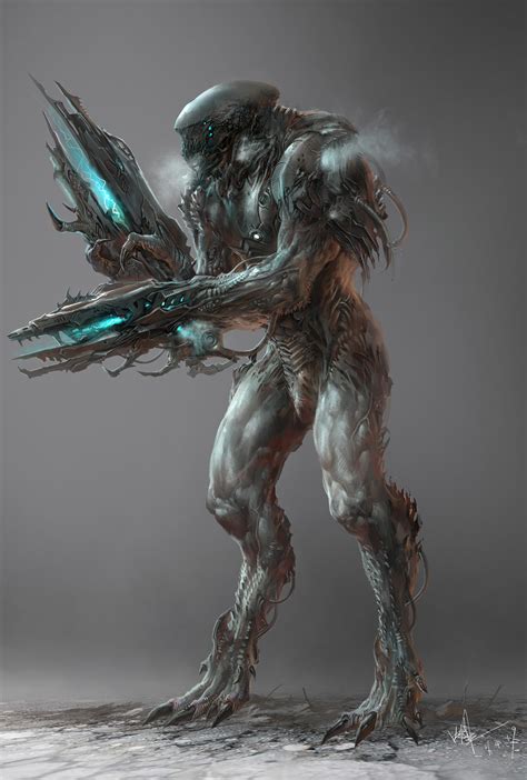 ArtStation - alien solider