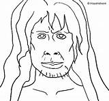 Homosapien homo erectus Habilis coloring Pages sketch template