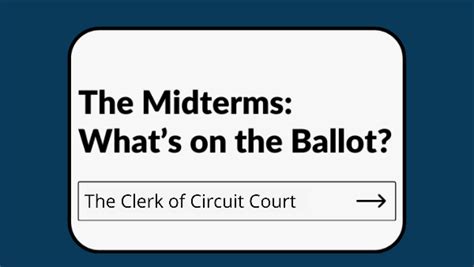 What's on the Ballot? Clerk of Circuit Court | MyLO