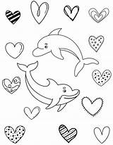 Fun & Free Printable Dolphin Coloring Pages sketch template