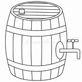 Keg Coloring Pages sketch template