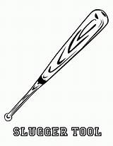 Printable Baseball Bat Coloring Pages sketch template