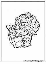 Original Strawberry Shortcake Coloring Page sketch template