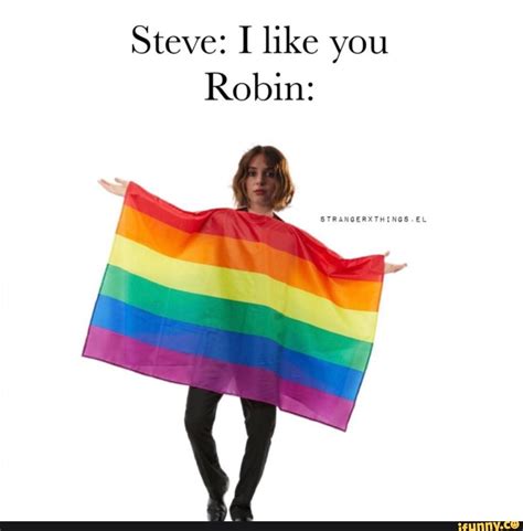 Steve: I like you Robin: - iFunny :) (With images) | Stranger things funny, Stranger things have ...