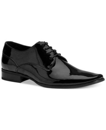 Calvin Klein Men's Brodie Black Patent Oxford & Reviews - All Men's Shoes - Men - Macy's in 2021 ...