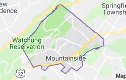 mountainside-nj-map - Total Home Cleaning