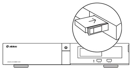 zidoo Z2600 4K UHD Media Player Instructions