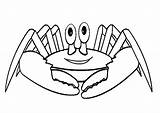Blue King Crab Coloring Pages  Print Color Craft sketch template