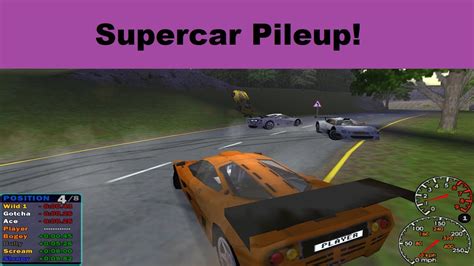 McLaren F1 GTR race replay - YouTube