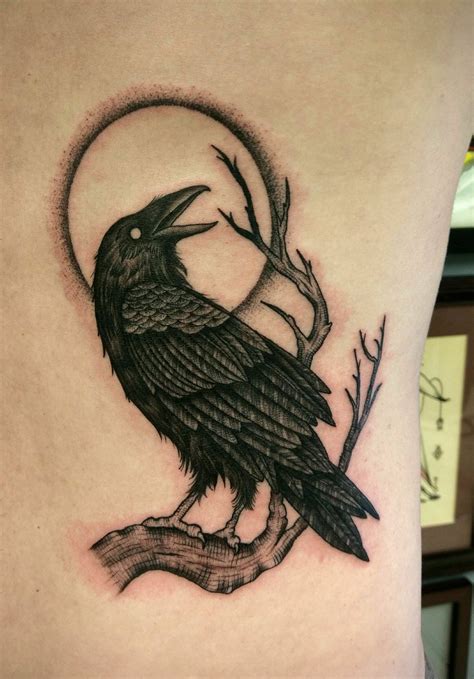 Raven tattoo done by Shane Olds at Rise Above in Orlando, Fl - Imageix ...