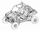 Polaris RZR Drawing  Coloring Pages Tractor coloring Truck sketch template