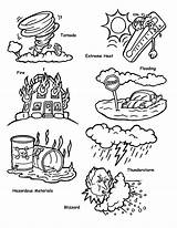 Free Printable Natural Disaster Coloring Pages sketch template