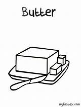 butter In Colouring Pages  Printable coloring sketch template
