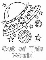 Printable Alien Coloring Pages For Kids Cool2bkids sketch template