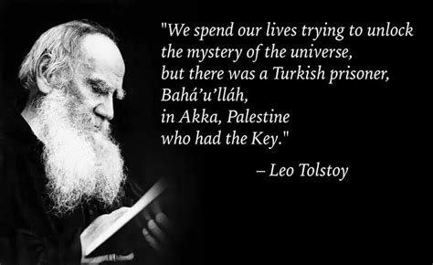 Baha'u'llah and Tolstoy | Bahai quotes, Bahai faith, Faith