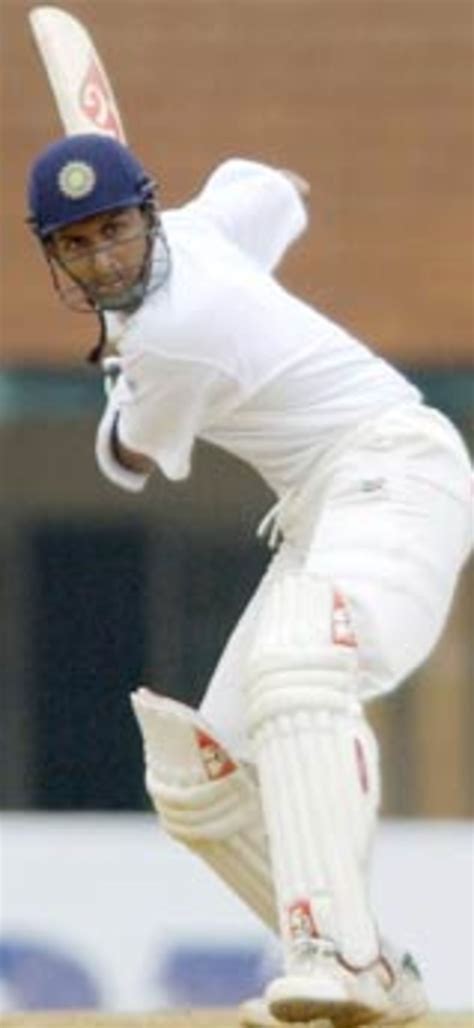 Indian cricketer Sanjay Bangar prepares to play a shot | ESPNcricinfo.com