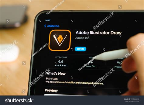 Adobe Illustrator Draw Logo Shown By Stock Photo (Edit Now) 1910950030