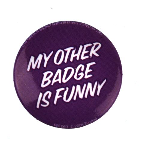 My Other Badge is Funny Badge | Pink Cat Shop