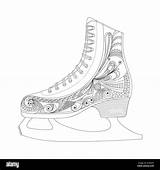 Iceskating Coloring Pages sketch template