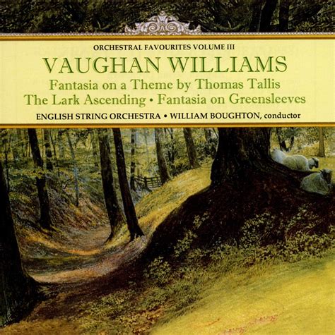 Vaughan Williams: Fantasia on a Theme by Thomas Tallis/Lark Ascending [IMPORT]: Amazon.co.uk ...