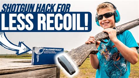 Lighter Shotgun Recoil for Youth Shooters? Falcon Strike Recoil Pad ...